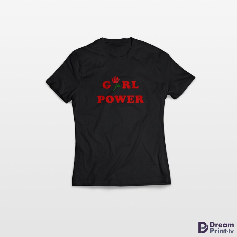 Girl Power Tshirt Girl Power Tee Girl Power Tshirts Etsy