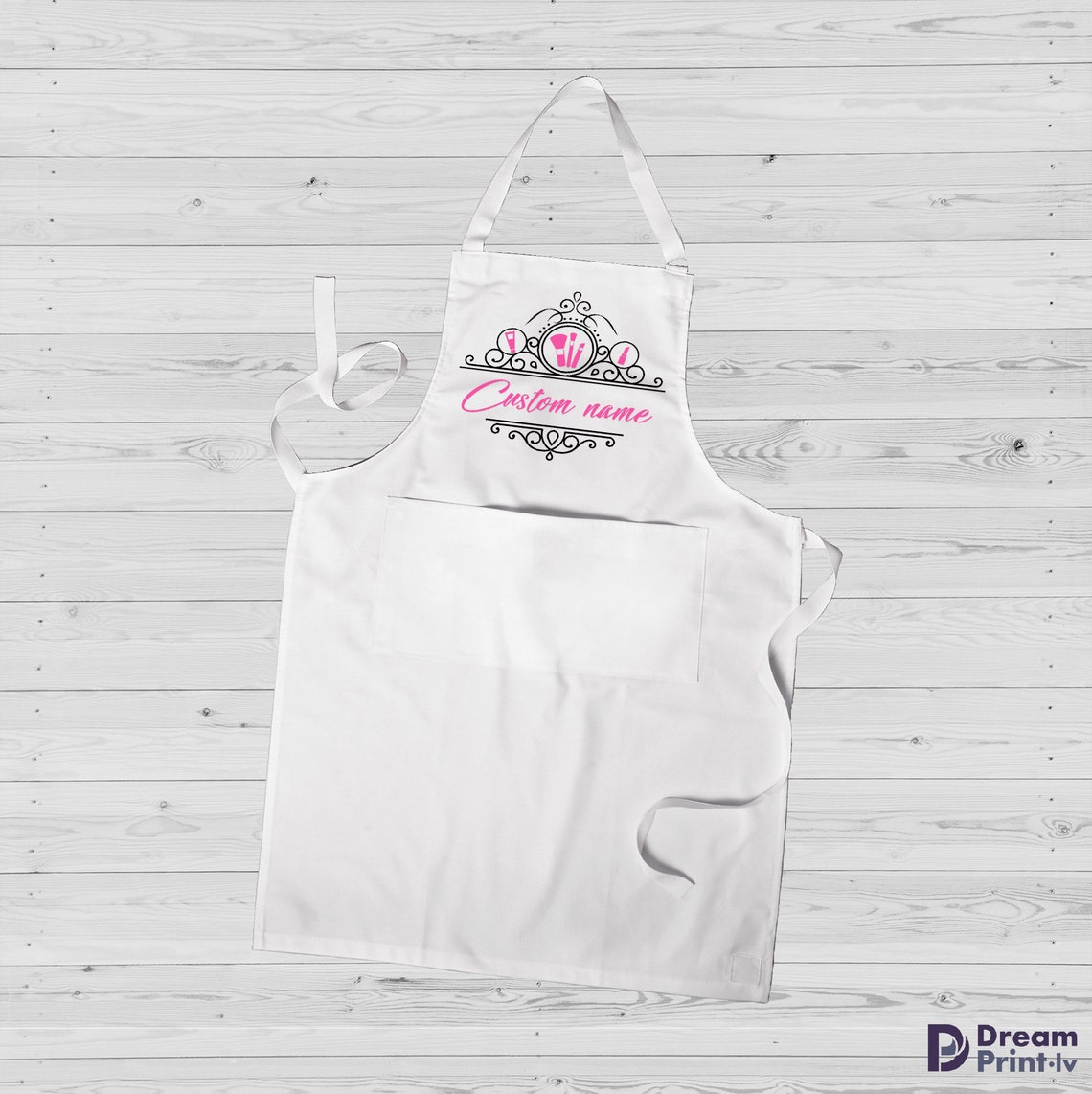Personalized Makeup Artist Apron Custom Beauty Salon Apron Etsy
