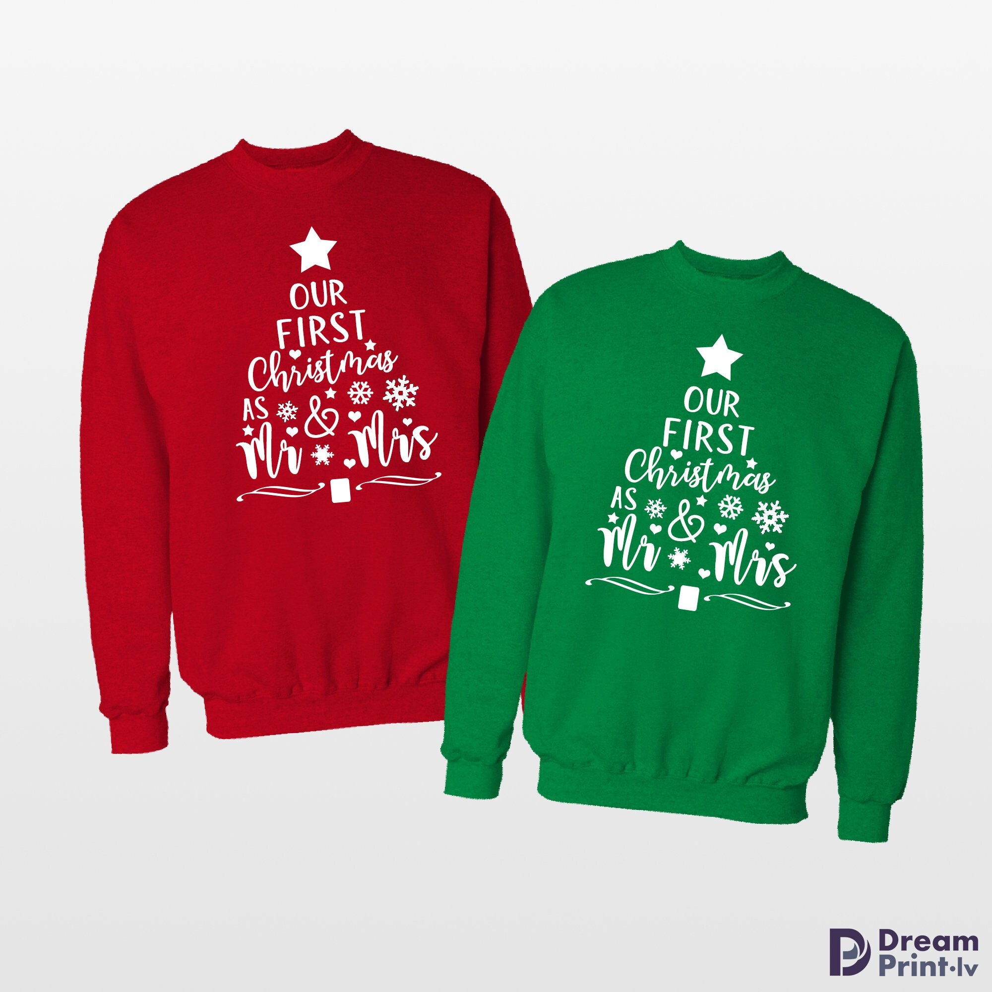 couple christmas jumpers