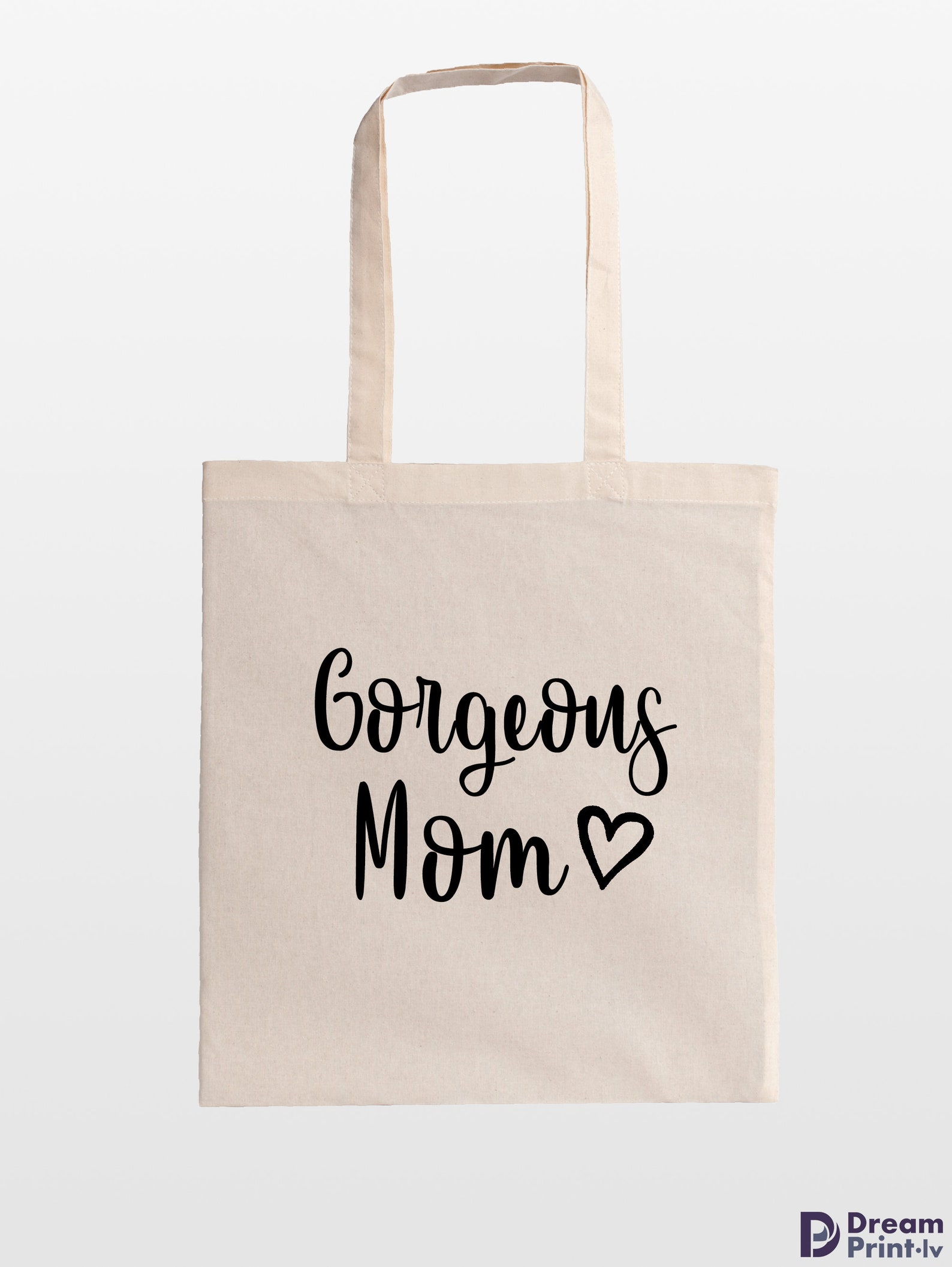 Tote Bag Mom, Mothers Day Gift, Canvas Shoulder Bag, Mom Life