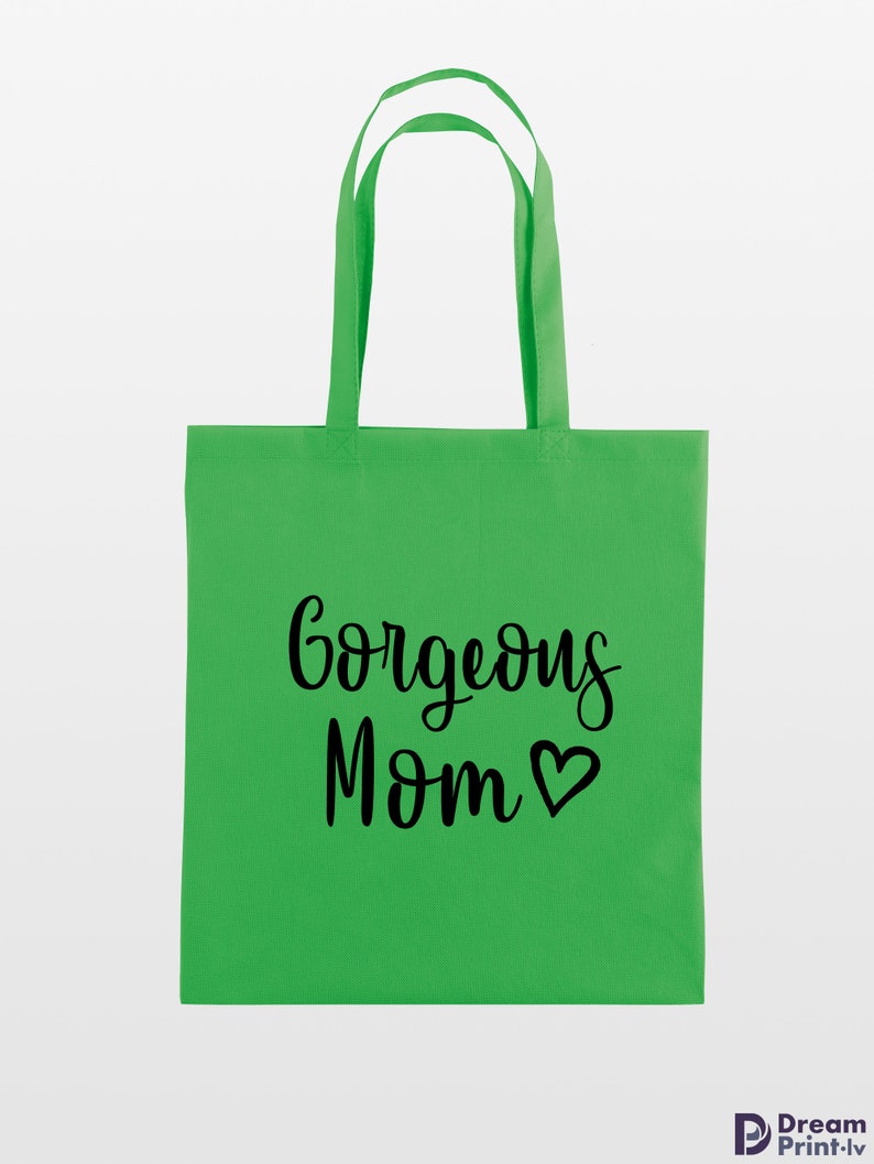 Tote Bag Mom, Mothers Day Gift, Canvas Shoulder Bag, Mom Life