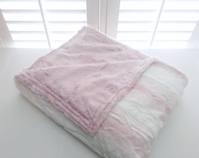 Angora Rosewater Weighted Blanket