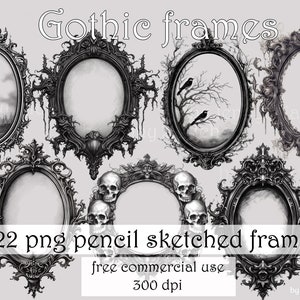 Free Download Gothic  Vintage Mirror Frame Png Transparent PNG  900x818   Free Download on NicePNG
