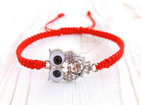 norwegian owl skin rope bracelet