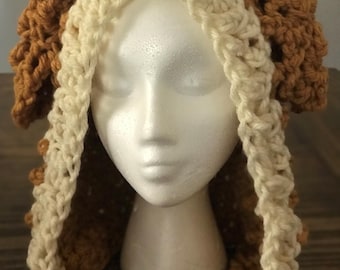 Handmade häkeln Lamm Haube | 12 Monate bis Erwachsenengrößen | BENUTZERDEFINIERTE | Sie wählen Farbe