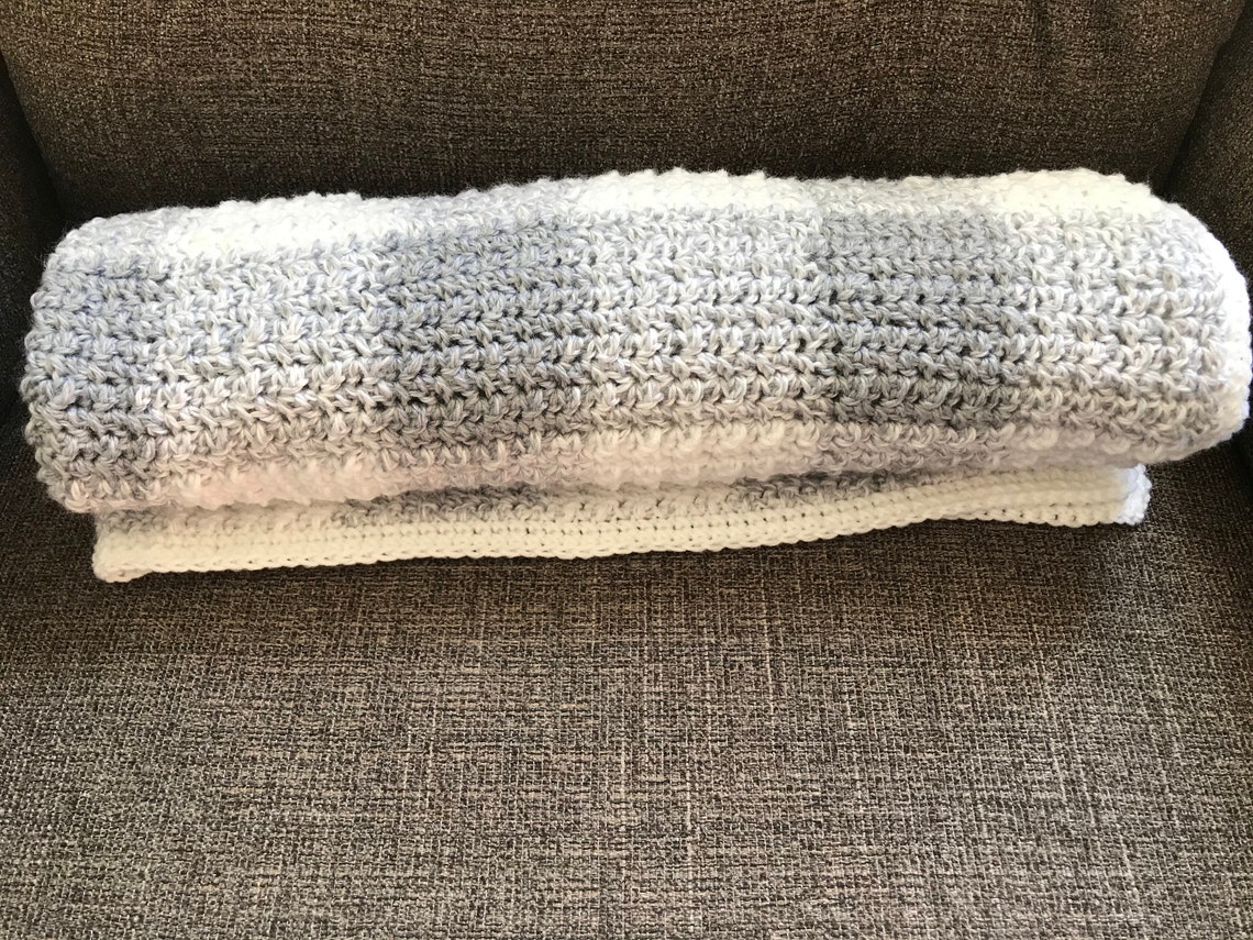 Sweet Gingham Baby Blanket madetoorder Etsy