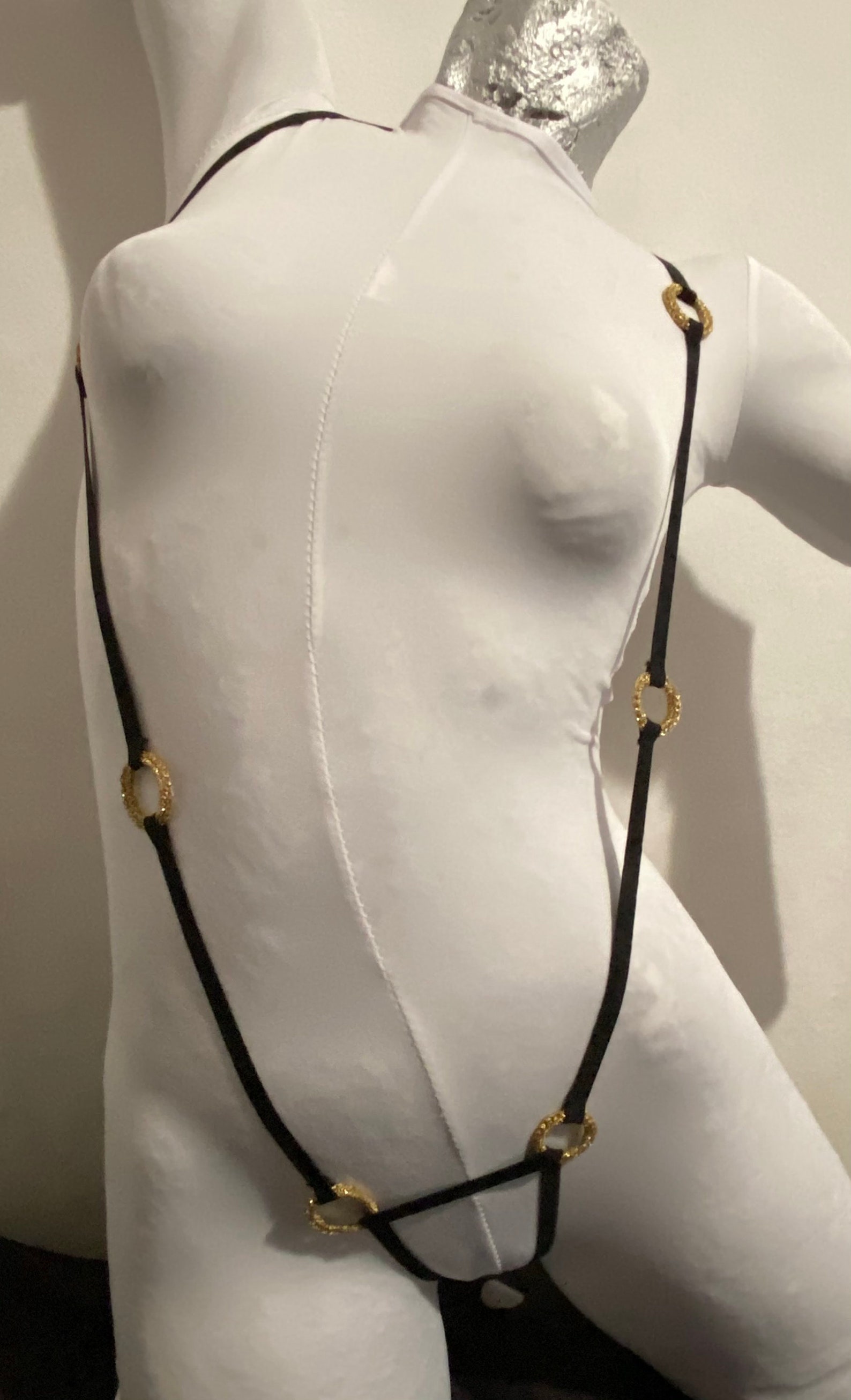 Bodysuit hot mini micro bikini open crotch lingerie bondage | Etsy