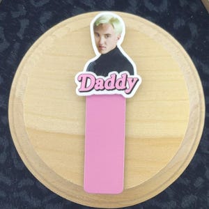 Dramione bookmark for readers, Daddy Dom girl gifts, fanfiction bookish stuff, potterhead gifts, Drarry bookmark for adults, smut book gifts