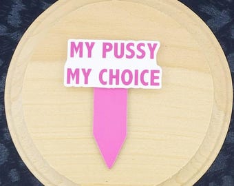Magnetisk bokmärke för min kropp mitt val, presenter till läsare, bokälskare, feministisk bokmärke för vuxna, hemlig tomte
