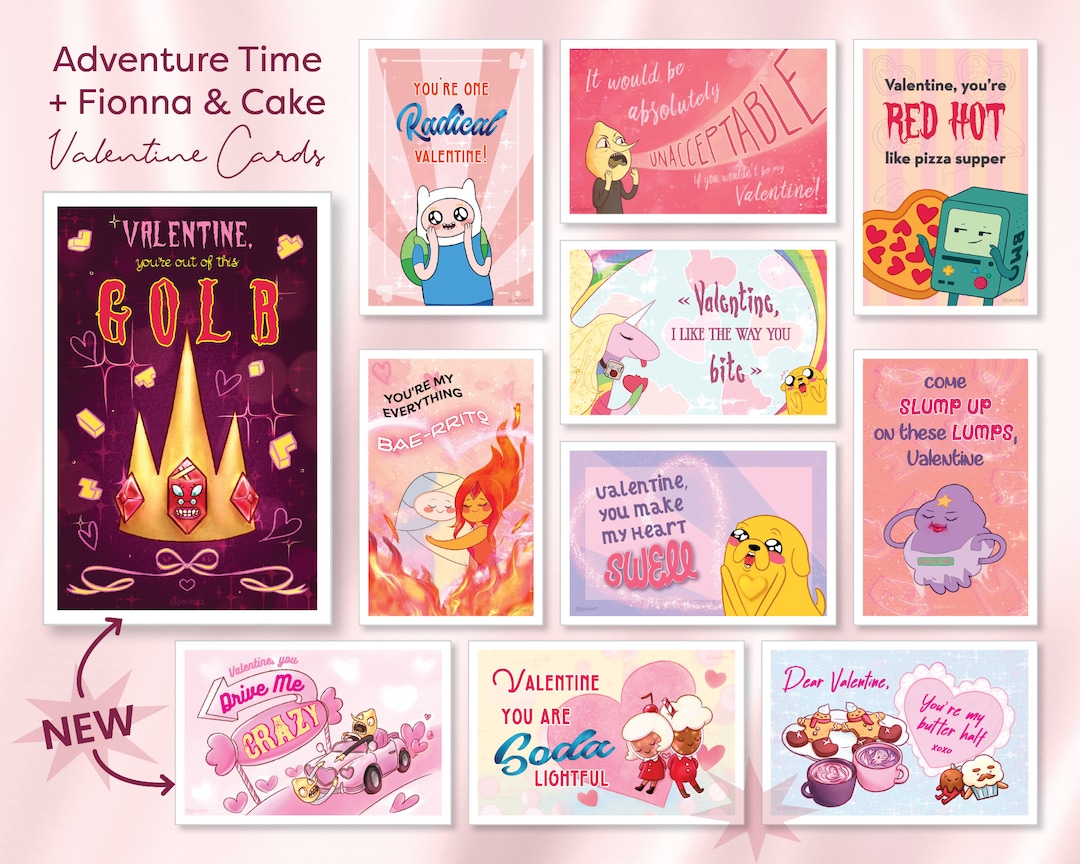 Ad-valentine Cards - Etsy