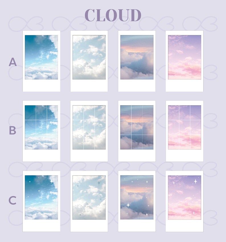 Printable Aesthetic Polaroids