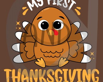 My First Thanksgiving Digital File