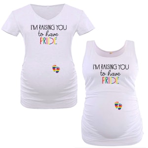 Have Pride Maternity Shirt (Short Sleeve or Tank Top)