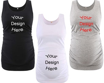 A Custom Maternity Shirt (tank top)
