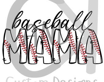 Baseball Mama Digital File