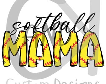 Softball Mama Digital File