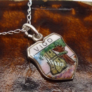 Vigo Shield Charm Necklace