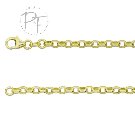 Gold Belcher Chain 10.5 Grams 375 9k 