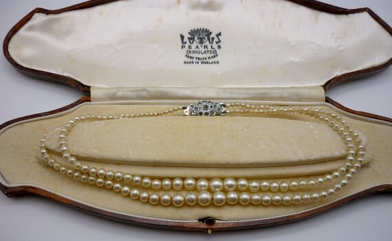 ◆VINTAGE HOLLYWOOD◆ Basic Pearl Necklace VH2379NE016B Old Hollywood Pearl Necklace - Etsy