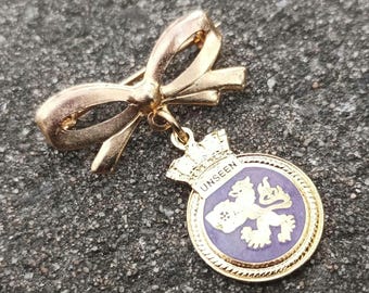 HMS ヴィジラント - イギリス海軍潜水艦 - キャップバッジ ロゴ