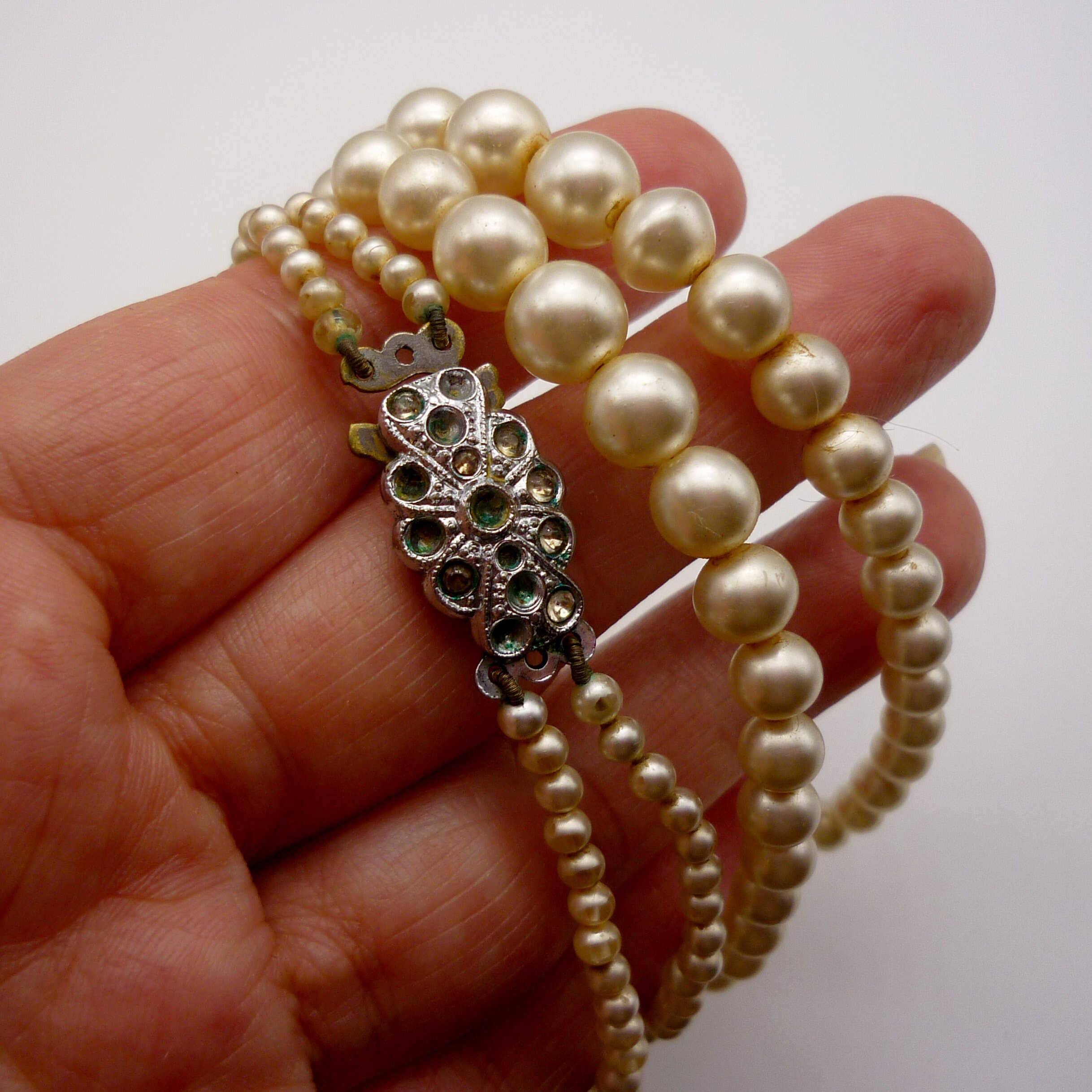 Vintage Pearls in Lotus Pearls Presentation Box - Etsy