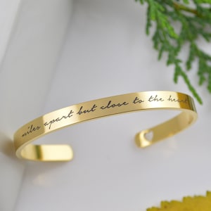 Personalised Cuff Bracelet, Personalized Jewelry, Engraved Bracelet, Gold Cuff Bracelet, Bracelets for Women, Graduation Gifts for her image 1