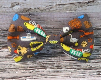 Friends Bow Tie for Dogs or Cats • Pet Fashion • Dog Collar Accessories • Trendy Pets • Dog Collar Bow Ties