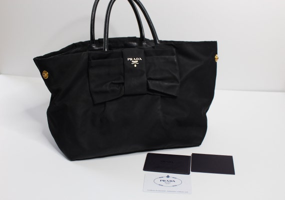 Authentic PRADA Nylon Bag 90s Shoulder Bag Mini Po