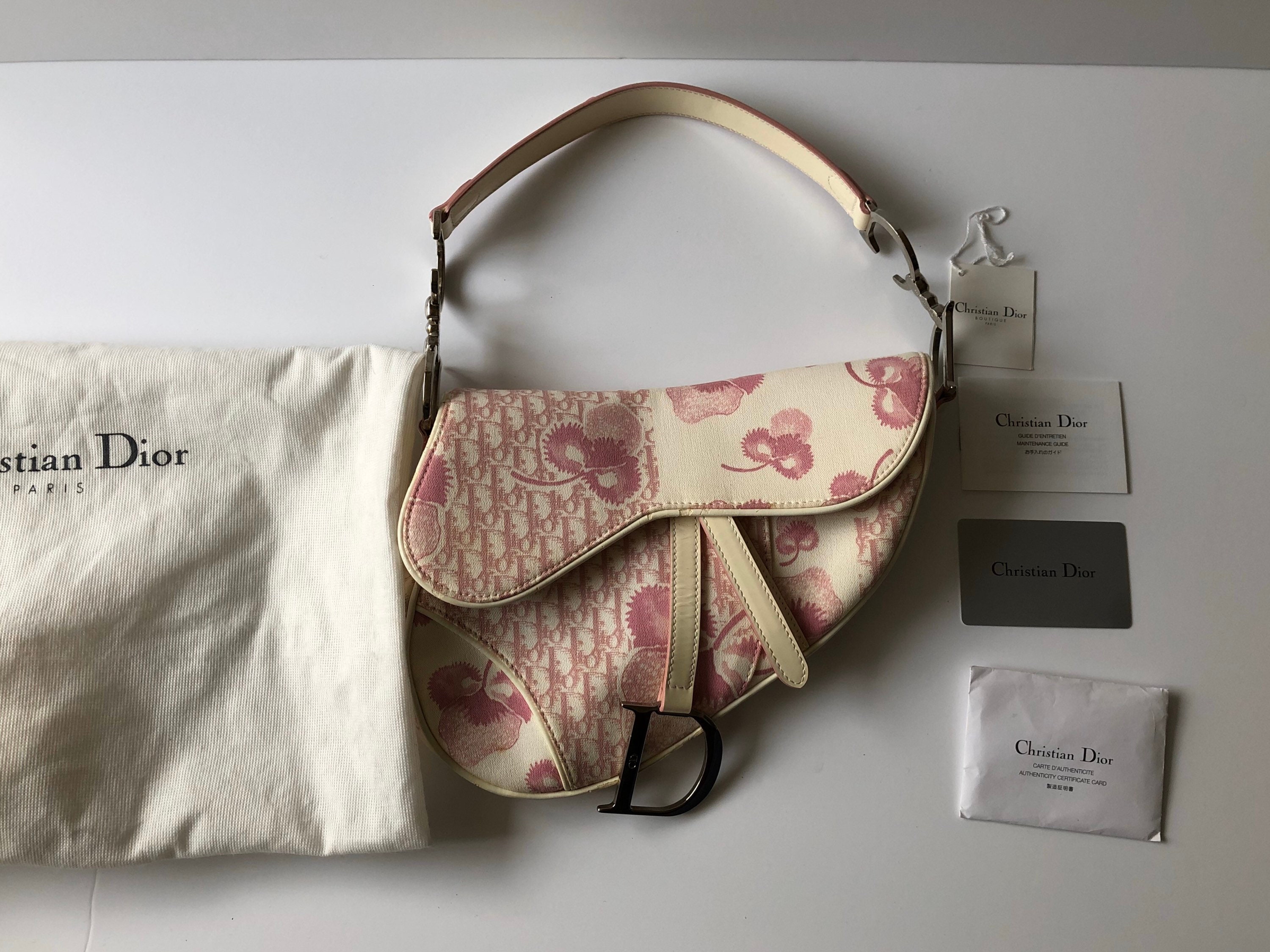 AUTHENTIC Christian Dior Bag DIOR Saddle Bag Vintage 90s Rare Etsy