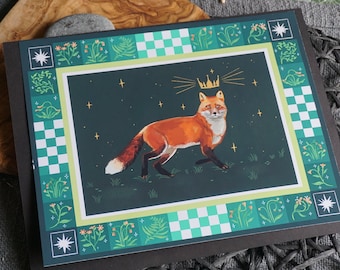 Fox King: Art Print