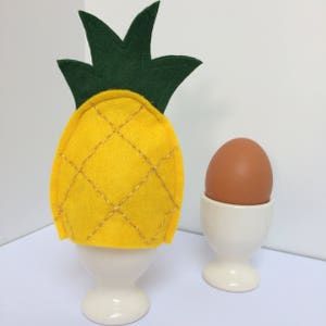 Pineapple Egg Cosy Egg Cozy Egg Warmer Egg Cosies Egg Cup Cover Easter Gift Easter Present image 1