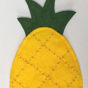 Pineapple Egg Cosy Egg Cozy Egg Warmer Egg Cosies Egg Cup Cover Easter Gift Easter Present image 2