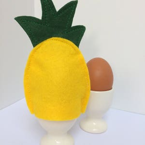 Pineapple Egg Cosy Egg Cozy Egg Warmer Egg Cosies Egg Cup Cover Easter Gift Easter Present image 4