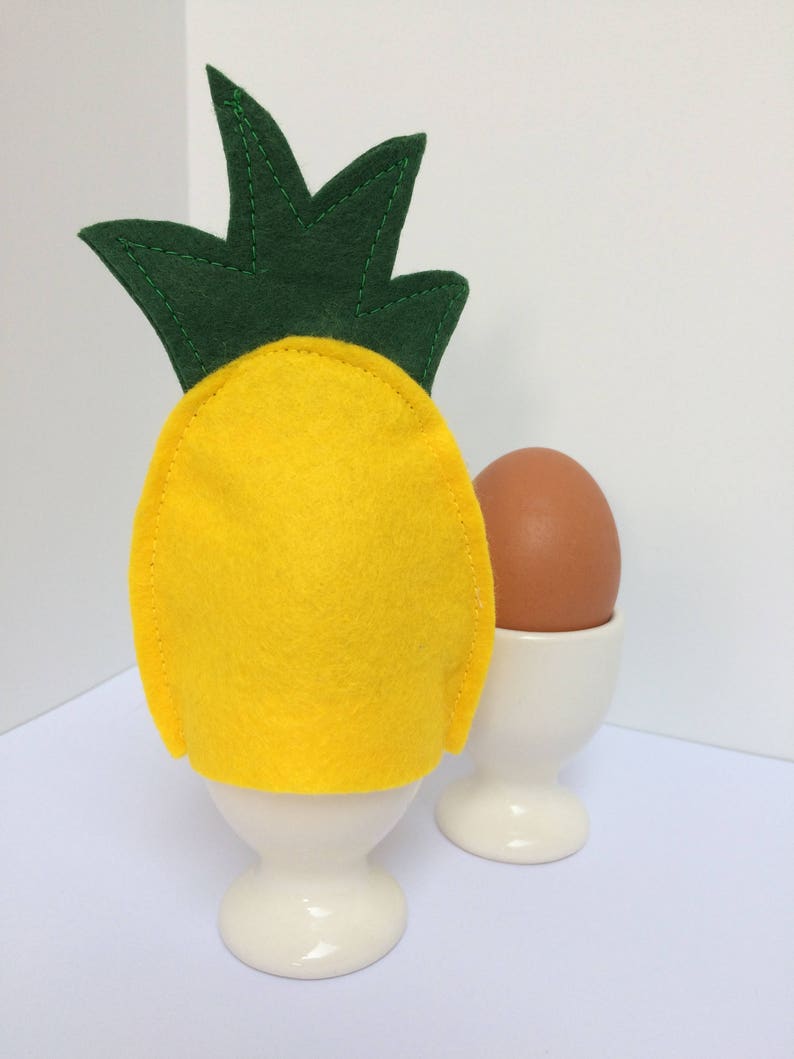 Pineapple Egg Cosy Egg Cozy Egg Warmer Egg Cosies Egg Cup Cover Easter Gift Easter Present image 4