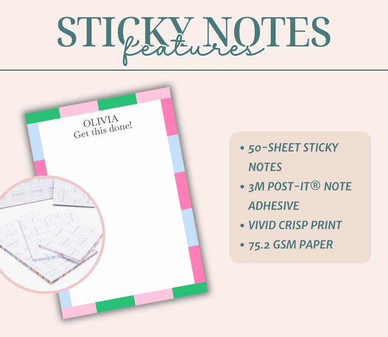 Teacher Appreciation Gift Personalized Notepad Customizable End of Year ...