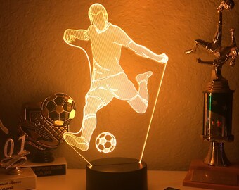 3d cheap football lamp