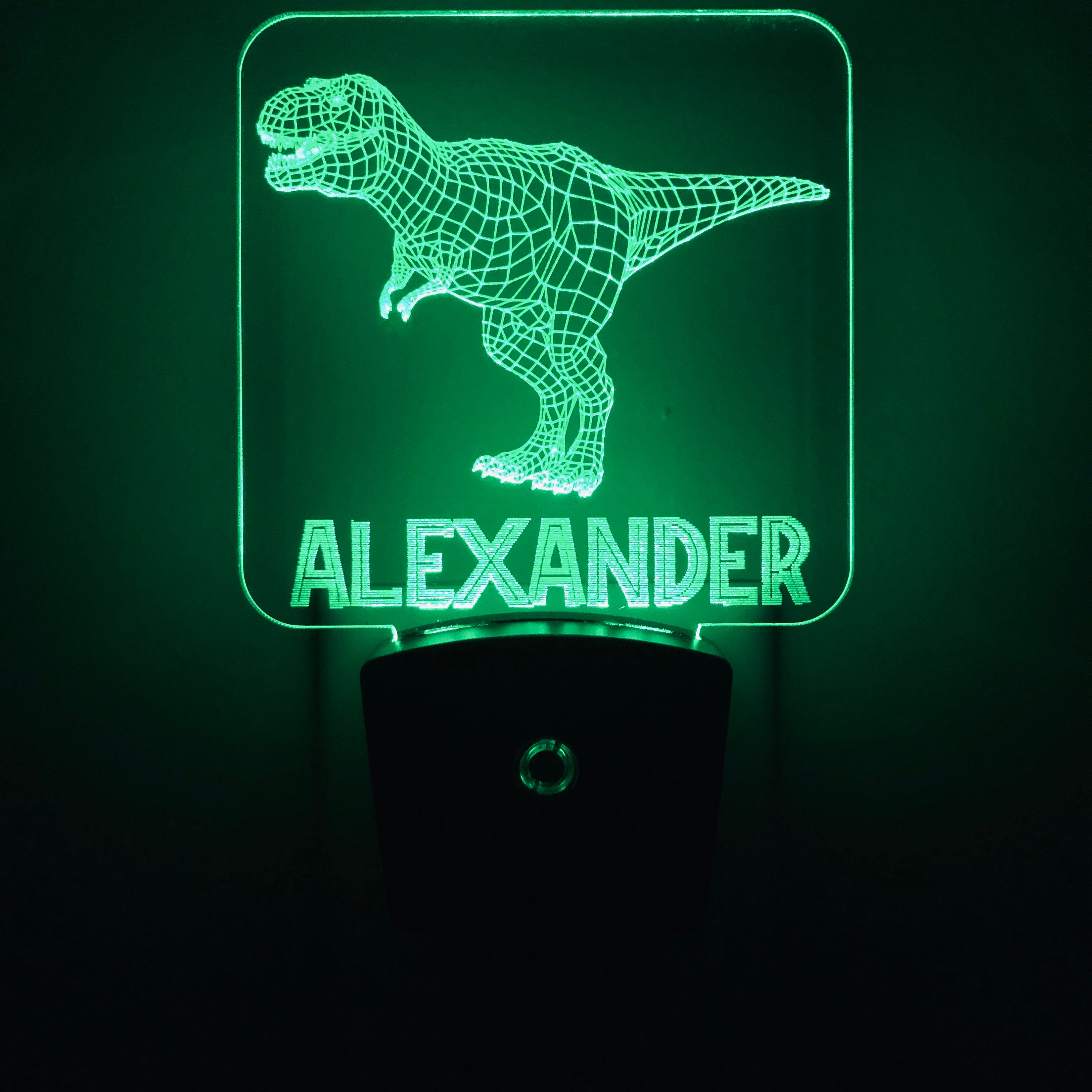 t rex night light