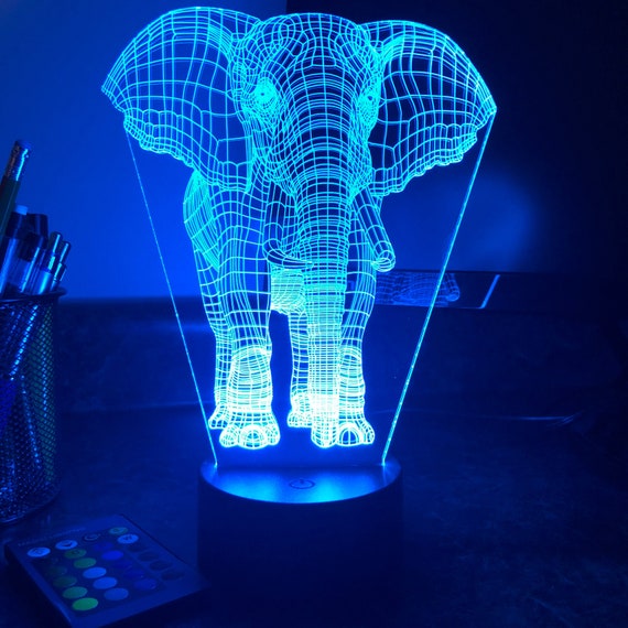 Elephant on sale led light