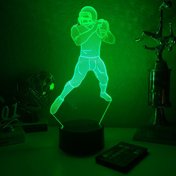 Soccer Ball - 3D Optical Lamp Night Light – Carve Craftworks, LLC