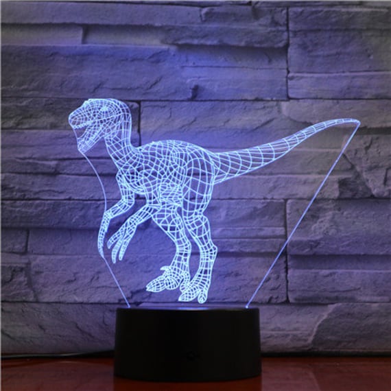 Dinosaur 3d 2024 illusion lamp