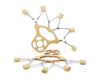 Mojura 5-vekars Fire Tech-fans - Elddansande rekvisita