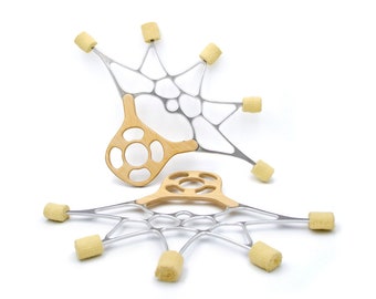 Pantera eldfläktar med trägrepp från Flow DNA