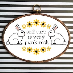 Kawaii Bunny Toploader Deco Sticker Sheet, Rock Star Punk Music Sticker 