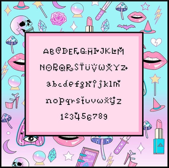 Kawaii Stitch Font