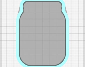 Mason jar Cookie Cutter