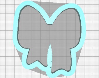 Hair Bow Cookie Cutter