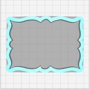 Fancy Rectangle Cookie Cutter