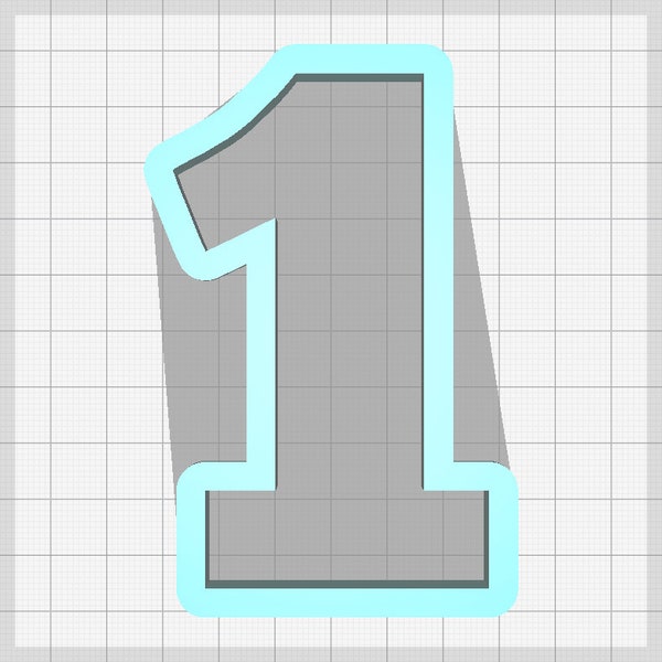 Number One Decorated Cookie - Etsy