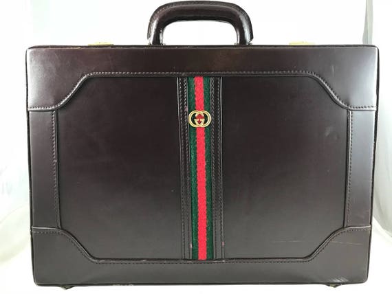 vintage gucci briefcase
