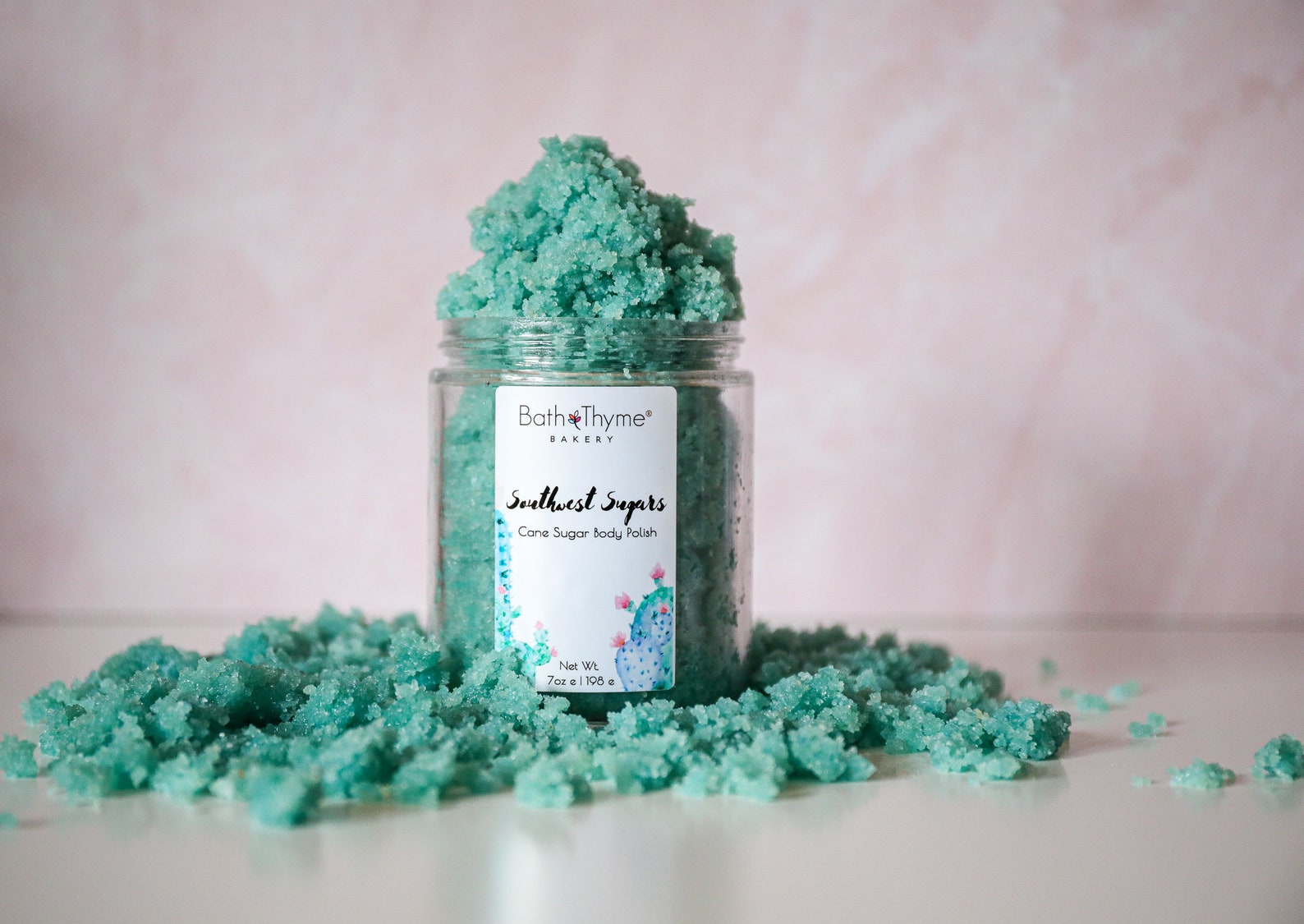 Agave Sugar Body Scrub Organic Cane Sugar Scrub BlueGreen Etsy